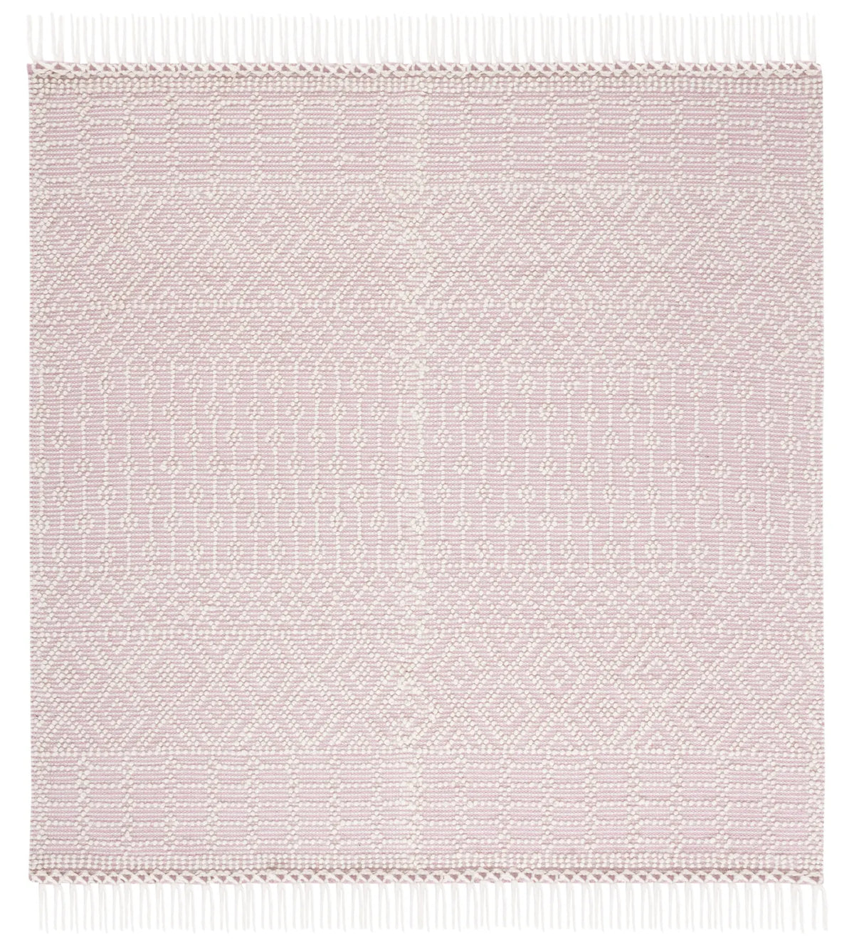 Safavieh Natura 6'-0" x 6'-0" Rug in Ivory / Pink