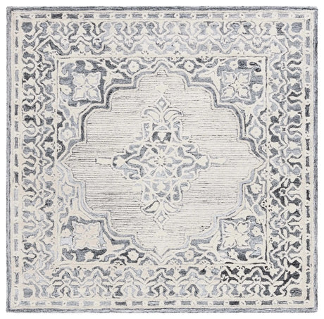 Safavieh Metro 6'-0" x 6'-0" Rug in Grey / Ivory