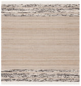 Safavieh Natura 6'-0" x 6'-0" Rug in Natural / Black