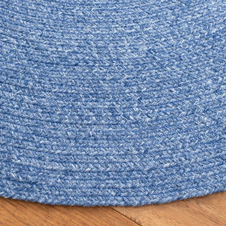 Safavieh Braided 5'-0" x 5'-0" Rug in Blue