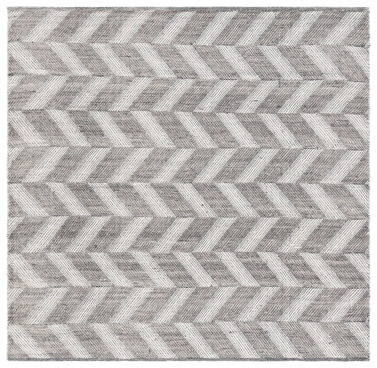 Safavieh Kilim 6'-0" x 6'-0" Rug in Grey / Ivory