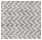 Safavieh Kilim 6'-0" x 6'-0" Rug in Grey / Ivory