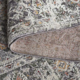 Safavieh Serena 200 5'-3" x 7'-6" Rug in Dark Grey / Ivory