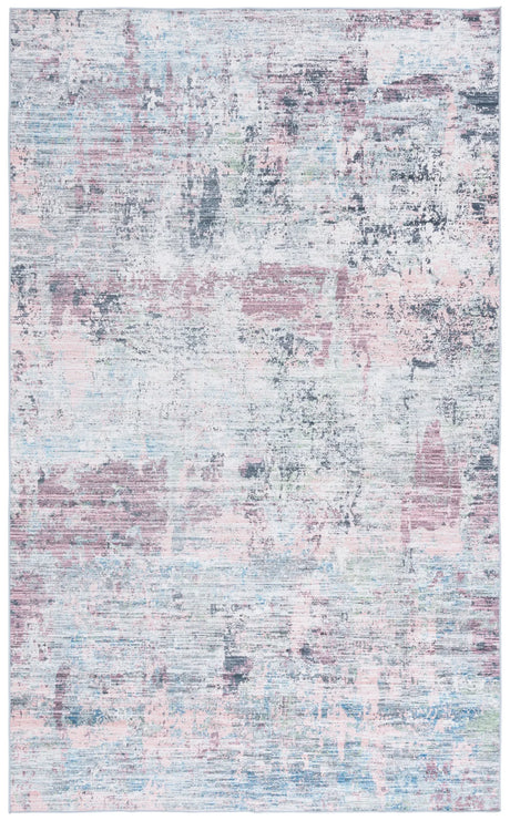 Safavieh Malibu 4'-0" x 6'-0" Rug in Plum / Green