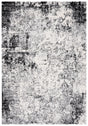 Safavieh Tulum 4'-0" x 6'-0" Rug in Ivory / Black