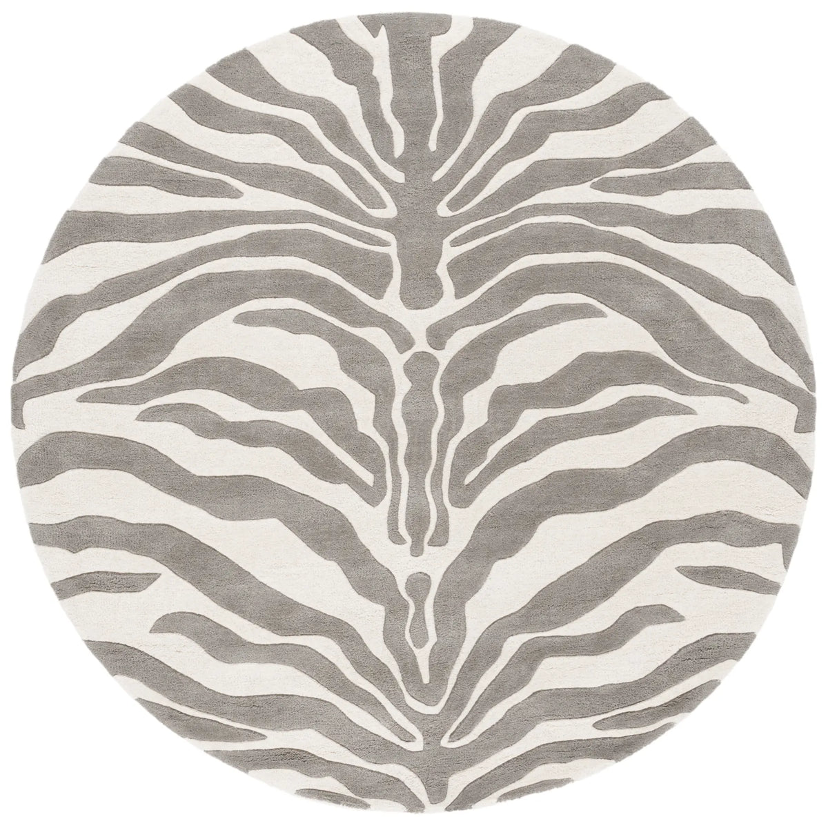 Safavieh Soho 6'-0" x 6'-0" Rug in Ivory / Grey