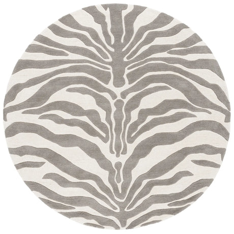 Safavieh Soho 6'-0" x 6'-0" Rug in Ivory / Grey