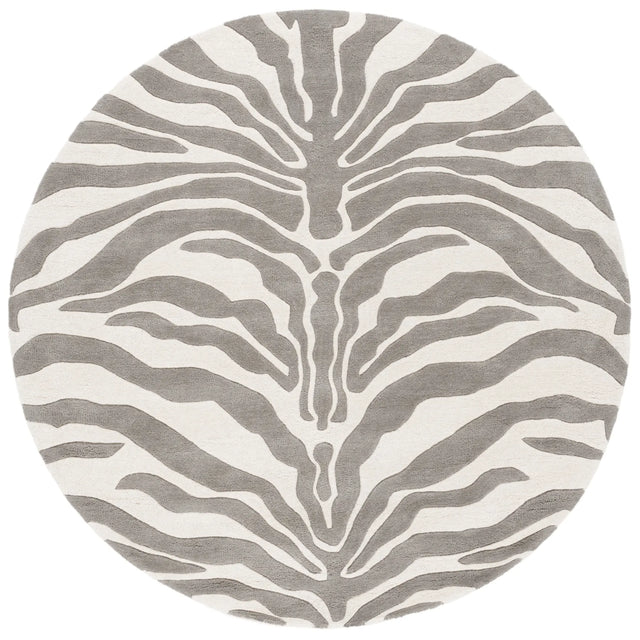 Safavieh Soho 6'-0" x 6'-0" Rug in Ivory / Grey