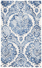 Safavieh Dip Dye 3'-0" x 5'-0" Rug in Blue / Ivory
