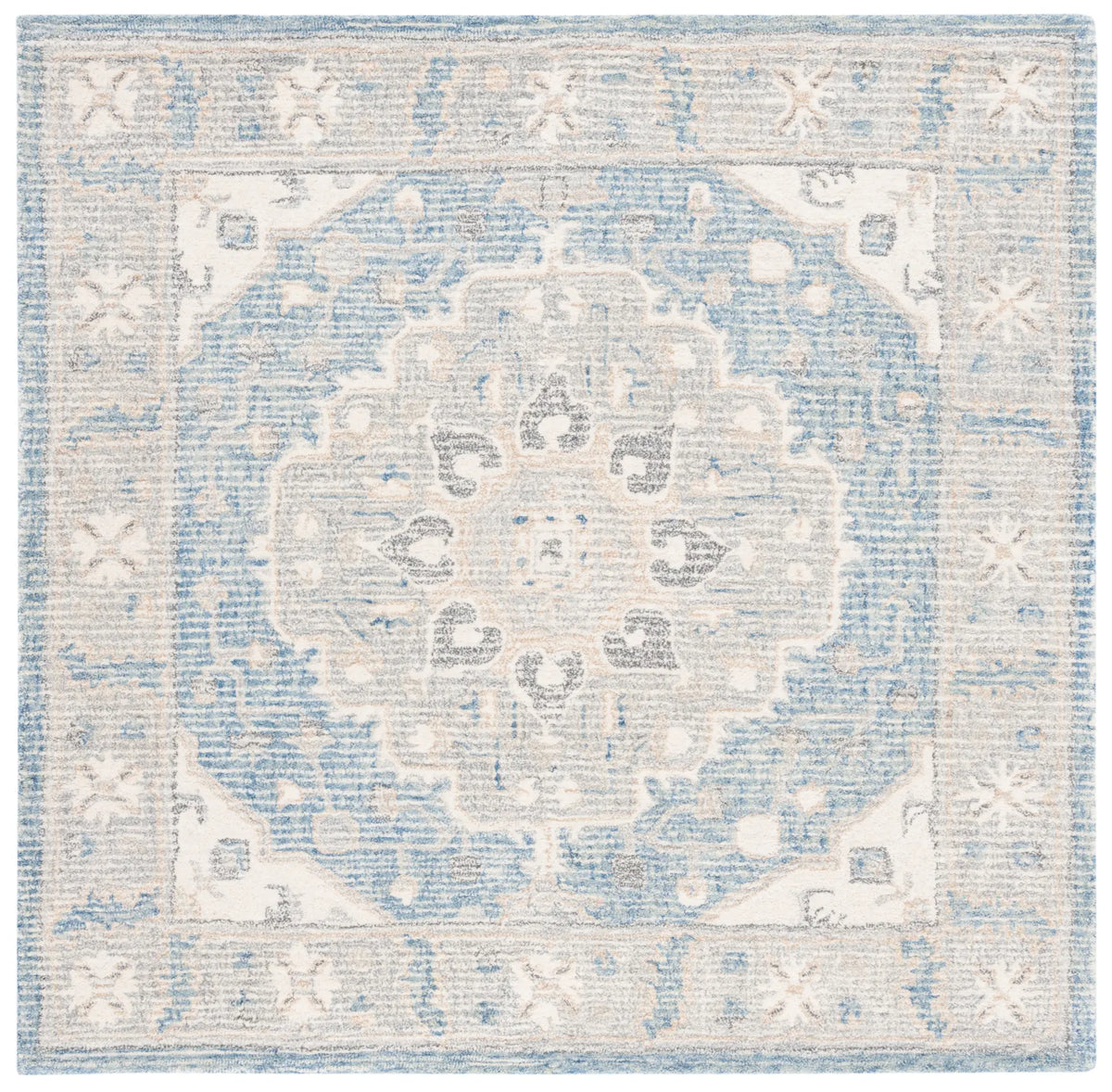 Safavieh Metro 6'-0" x 6'-0" Rug in Blue / Ivory