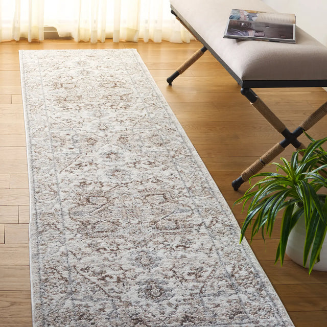 Safavieh Opal 2'-3" x 9'-0" Rug in Grey / Beige