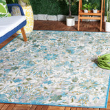 Safavieh Barbados 500 4'-0" x 6'-0" Rug in Ivory / Light Blue
