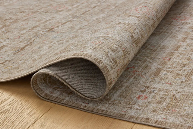 Chris Loves Julia x Loloi Ida IDA-03 Bark / Multi Rug - pile height