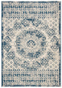 Safavieh Courtyard 5'-3" x 7'-7" Rug in Beige / Navy