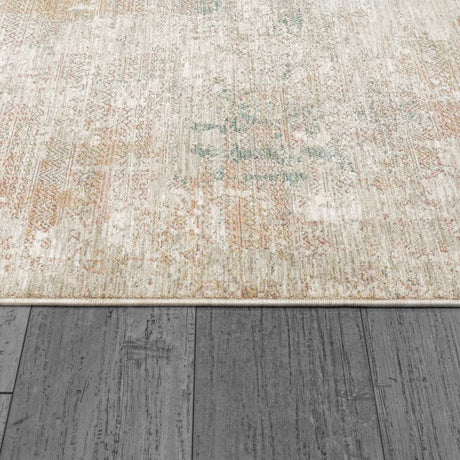 Dynamic Rugs Dharma 12044 Power Loomed Modern Beige/Multi Rug - Pile
