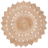 Safavieh Natural Fiber 5'-0" x 5'-0" Rug in Natural