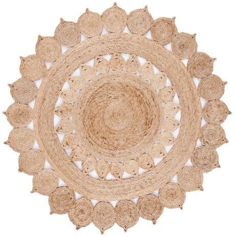 Safavieh Natural Fiber 5'-0" x 5'-0" Rug in Natural