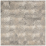 Safavieh Meadow 6'-7" x 6'-7" Rug in Ivory / Grey