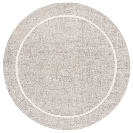 Safavieh Ebony 6'-0" x 6'-0" Rug in Grey / Ivory