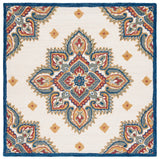 Safavieh Blossom 6'-0" x 6'-0" Rug in Ivory / Green