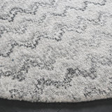 Safavieh Marquee 6'-0" x 6'-0" Rug in Grey / Ivory