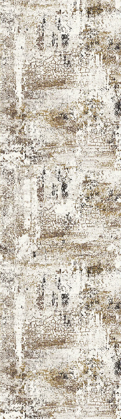 Dynamic Rugs Quartz 27050 Ivory / Grey Rugs - Runner