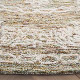 Safavieh Metro 6'-0" x 6'-0" Rug in Teal / Ivory