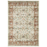 Oriental Weavers Sphinx Sumter Sum03 Ivory/ Rust Rug - main flat