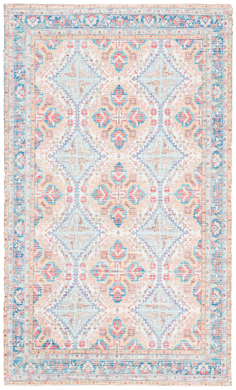 Safavieh Saffron 3'-0" x 5'-0" Rug in Rust / Blue