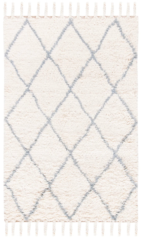 Safavieh Casablanca 4'-0" x 6'-0" Rug in Blue / Ivory