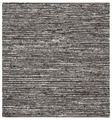 Safavieh Natura 6'-0" x 6'-0" Rug in Black / Ivory