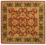 Safavieh Heritage 6'-0" x 6'-0" Rug in Red / Black