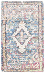 Safavieh Saffron 2'-3" x 3'-9" Rug in Turquoise / Peach