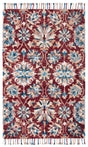 Safavieh Aspen 4'-0" x 6'-0" Rug in Wine / Blue