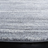 Safavieh Cyrus Shag 6'-7" x 6'-7" Rug in Grey / Ivory