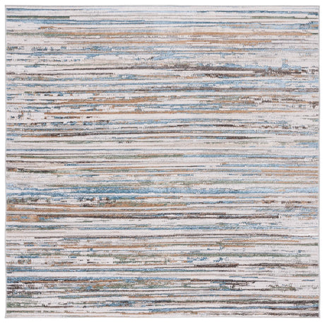 Safavieh Bel Air 6'-7" x 6'-7" Rug in Beige / Grey