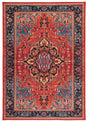 Safavieh Journey 4'-4" x 6'-0" Rug in Red / Blue