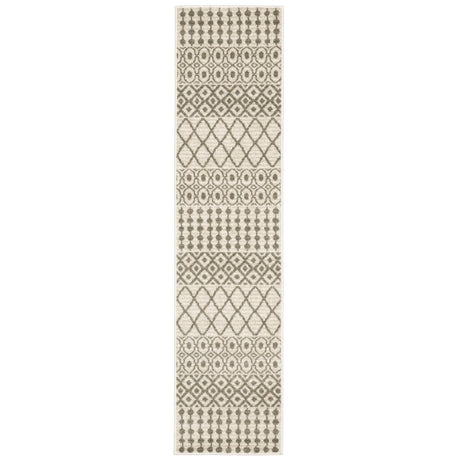 Oriental Weavers Sphinx Georgia 717B0 Ivory/ Grey Rugs - runner