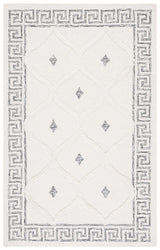 Safavieh Casablanca 4'-0" x 6'-0" Rug in Ivory / Black