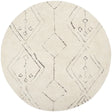 Safavieh Casablanca 6'-0" x 6'-0" Rug in Ivory / Multi