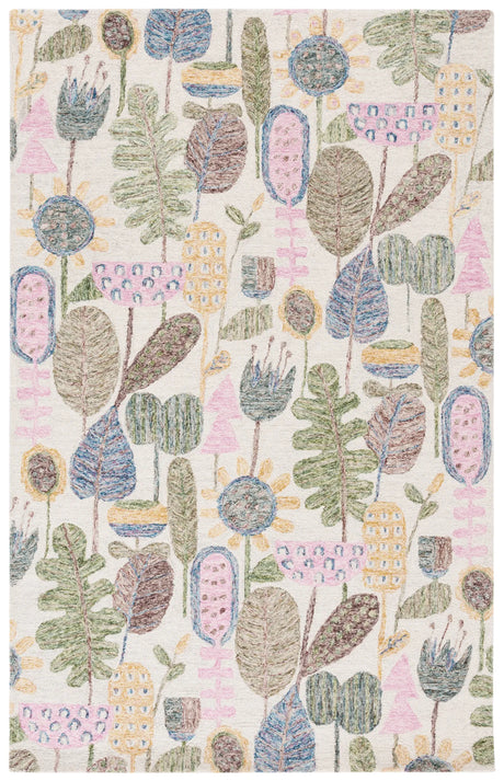 Safavieh Jardin 4'-0" x 6'-0" Rug in Beige / Blue