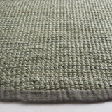Safavieh Natural Fiber 5'-0" x 5'-0" Rug in Green / Grey
