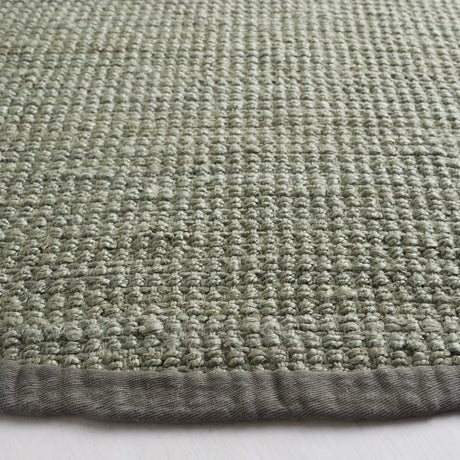 Safavieh Natural Fiber 5'-0" x 5'-0" Rug in Green / Grey