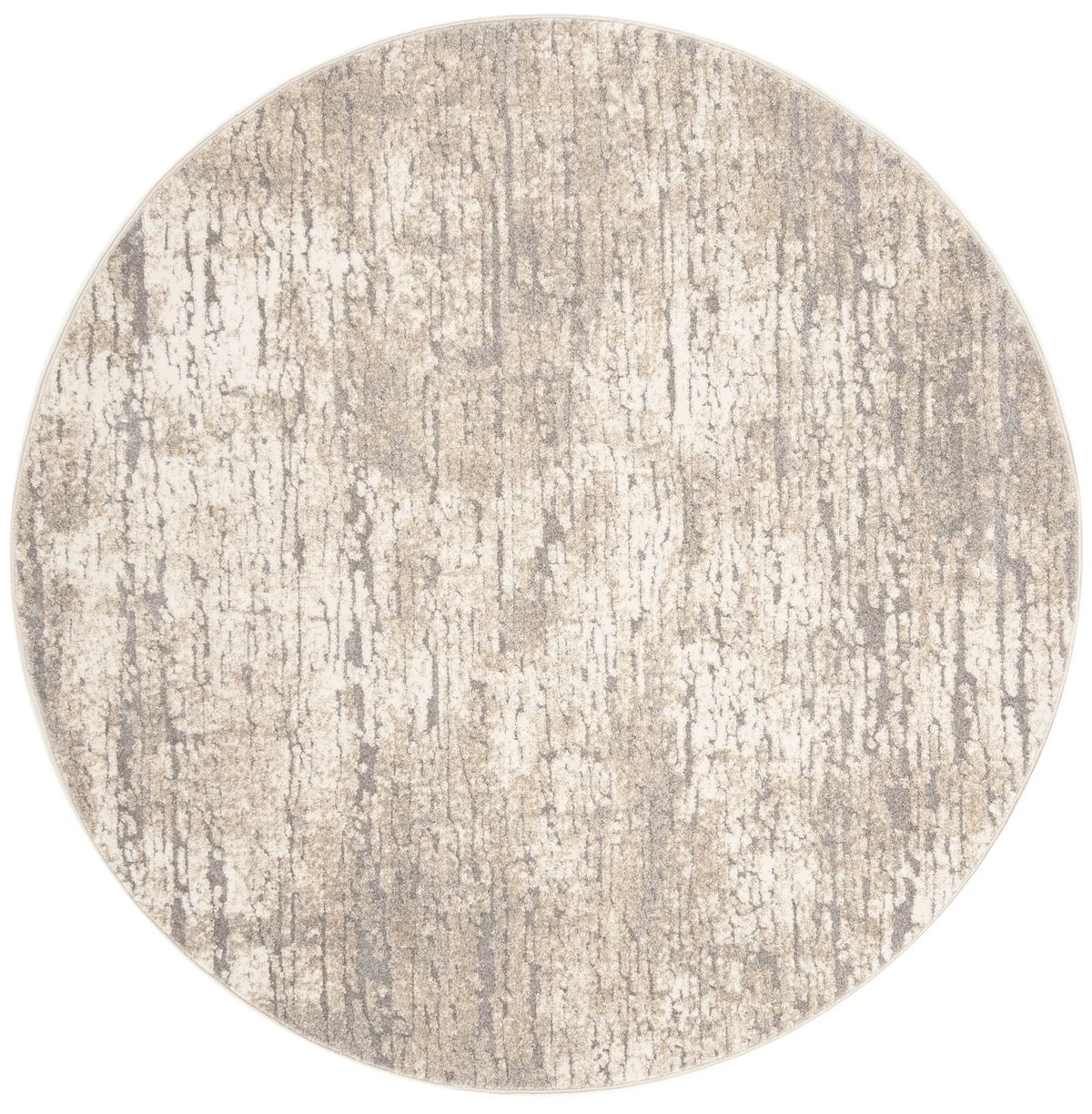 Safavieh Spirit 100 5'-3" x 5'-3" Rug in Taupe / Ivory