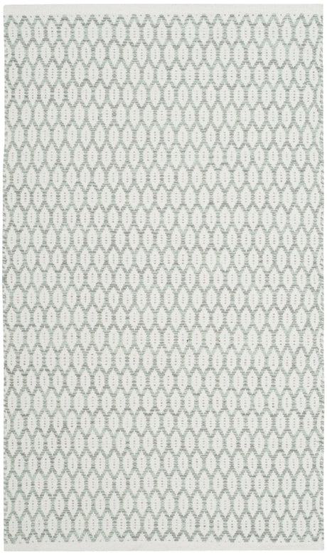 Safavieh Montauk 2'-3" x 3'-9" Rug in Light Green / Ivory