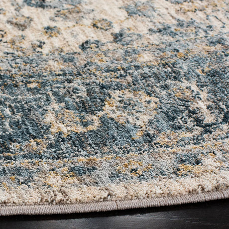 Safavieh Valencia 6'-4" x 6'-4" Rug in Ivory / Blue