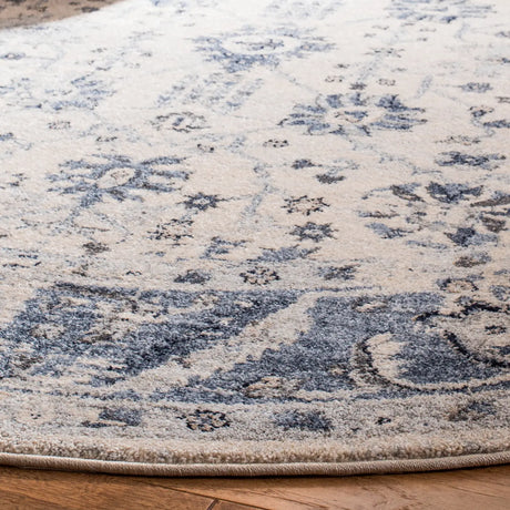 Safavieh Charleston 6'-7" x 6'-7" Rug in Ivory / Blue