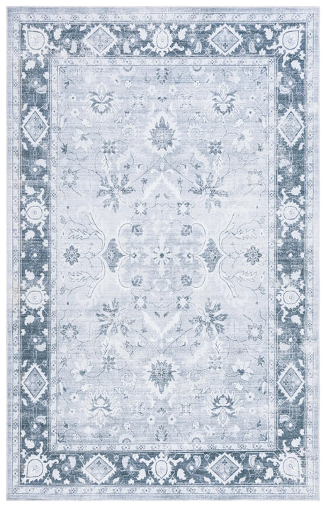 Safavieh Arizona 4'-0" x 6'-0" Rug in Light Grey / Grey Green
