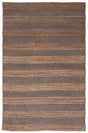 Safavieh Natural Fiber 4'-0" x 6'-0" Rug in Charcoal / Natural