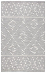 Safavieh Kilim 4'-0" x 6'-0" Rug in Grey / Ivory
